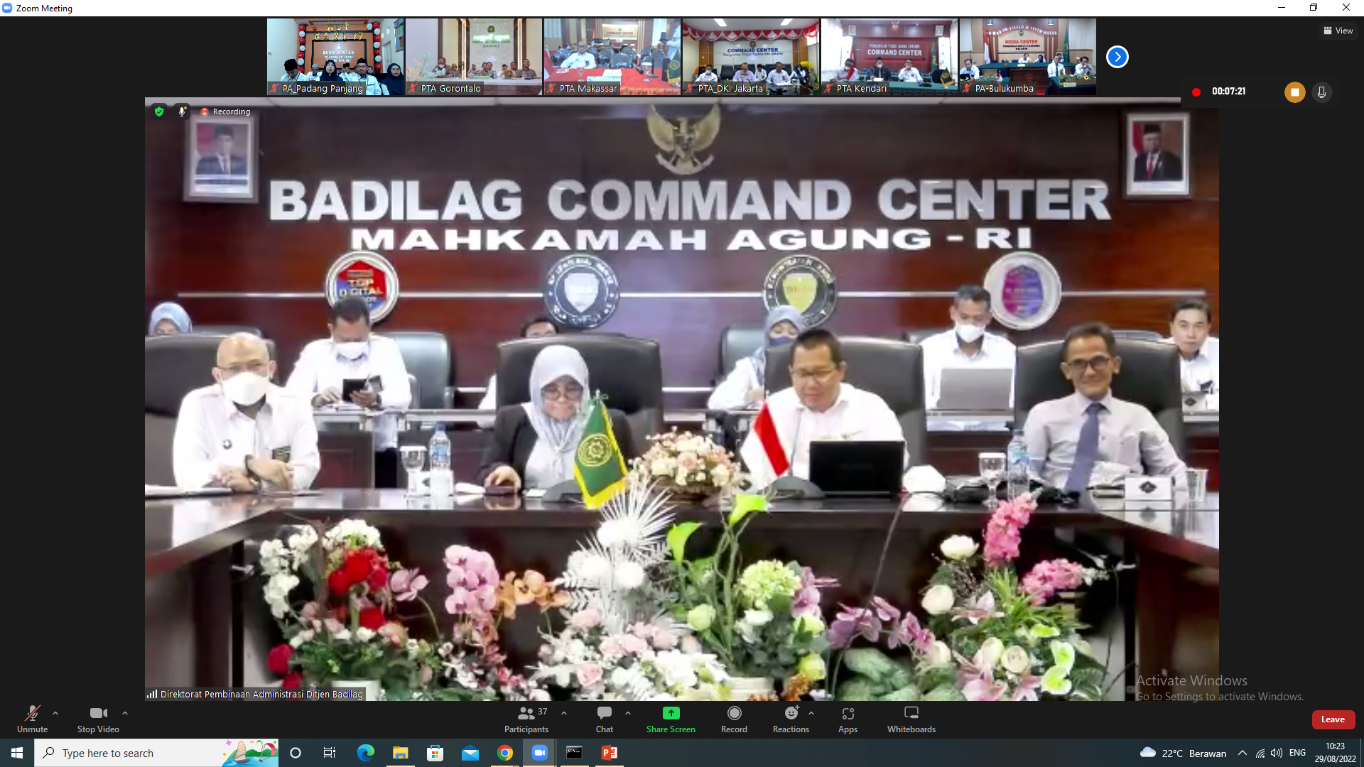 evaluasi pembangunan zi 5