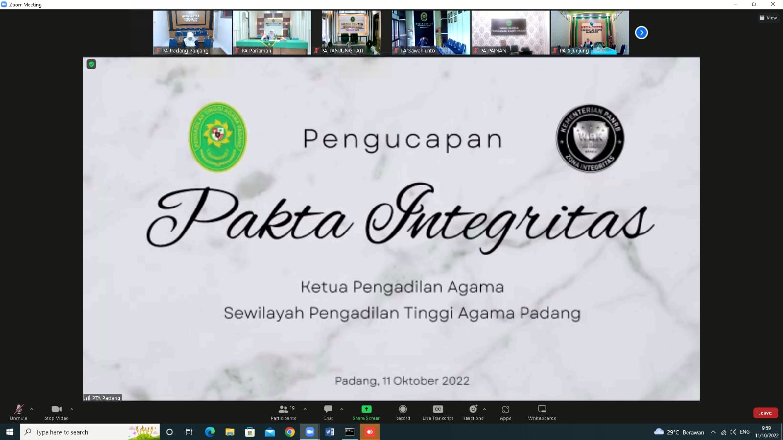 pakta integritas pta 3