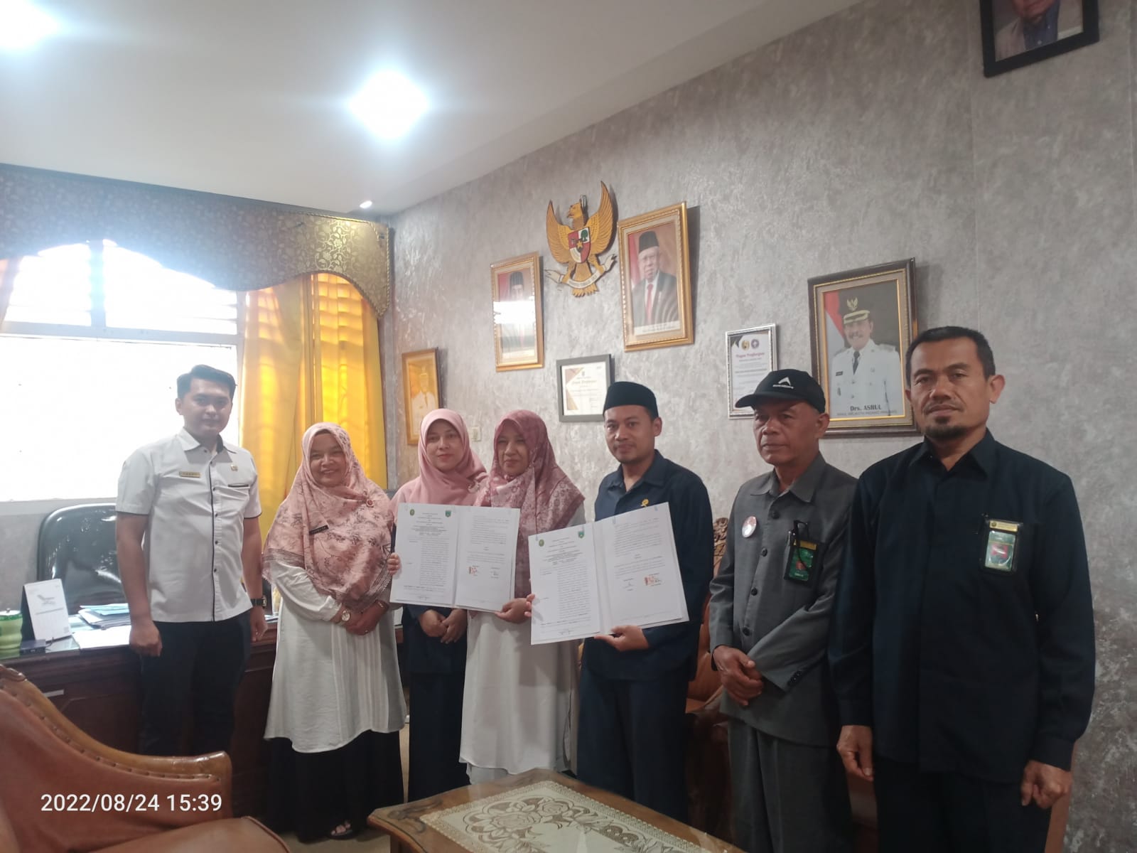 penandatanganan pks dinkes papa 4