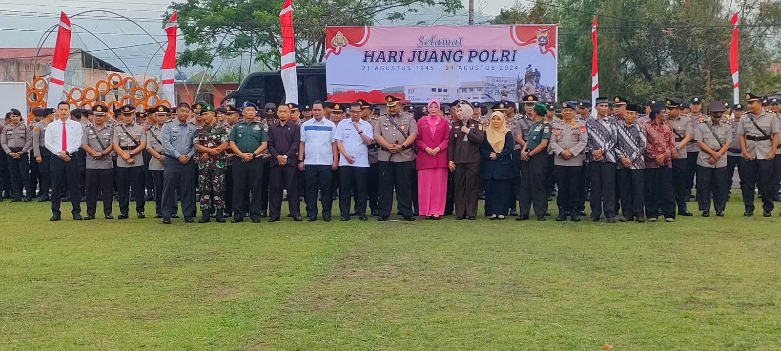 upacara hari juang polri 21agus 2