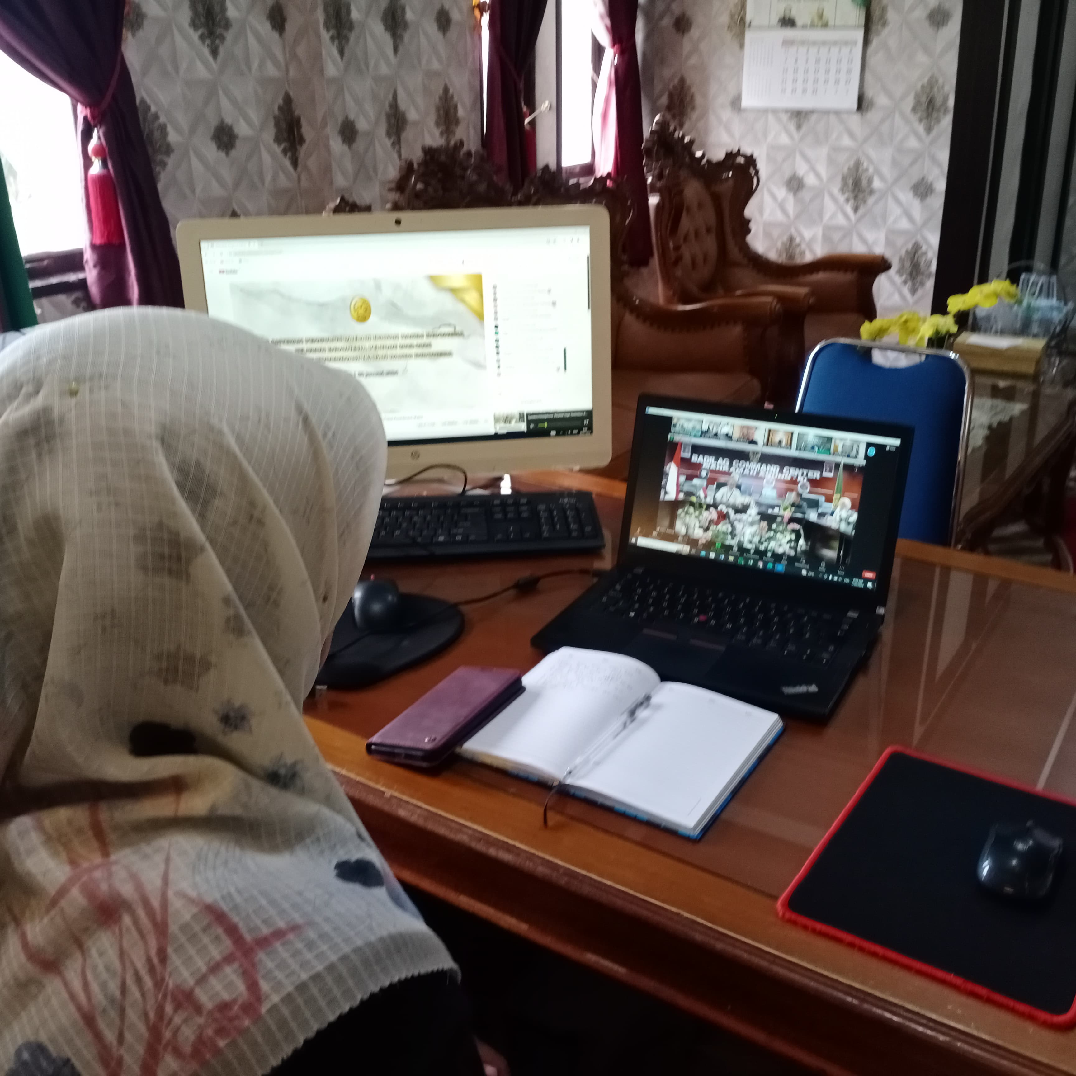 zoom persiapan laptah 30jan 2