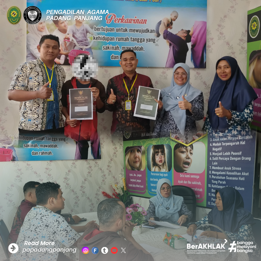 mediasi berhasil 31juli