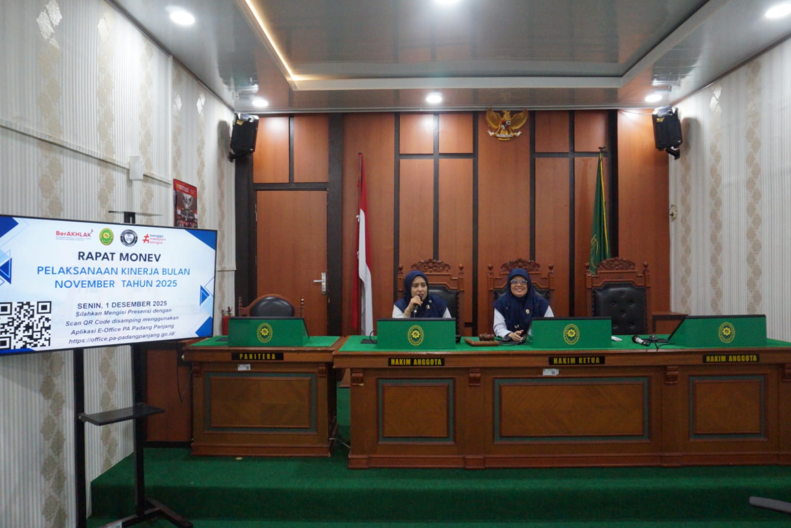 rapat bulanan 1des 1